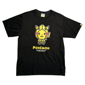 BAPE x Pokemon T-Shirt - Black - L