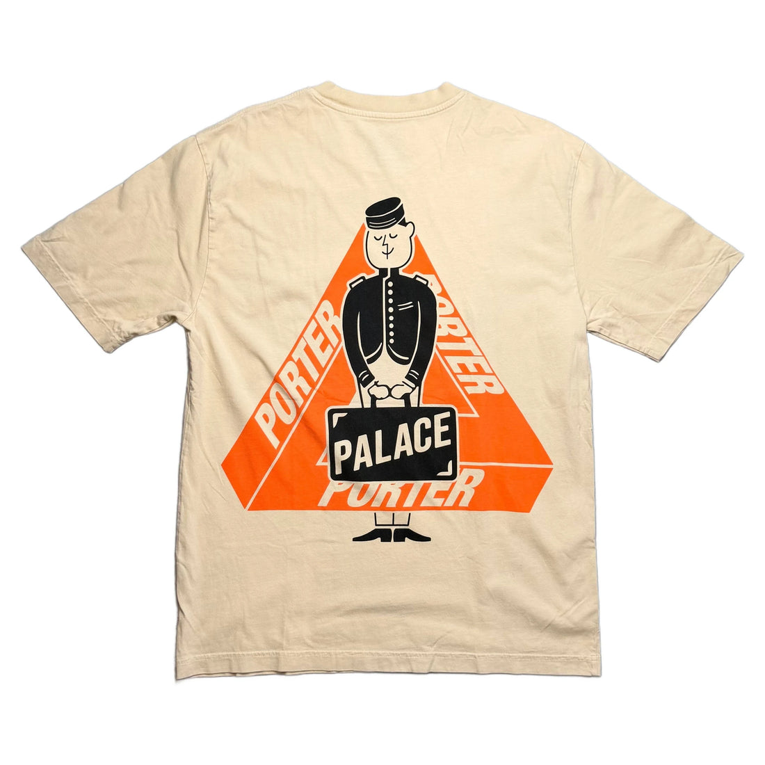 Palace x Mr Porter T-Shirt - Cream - L