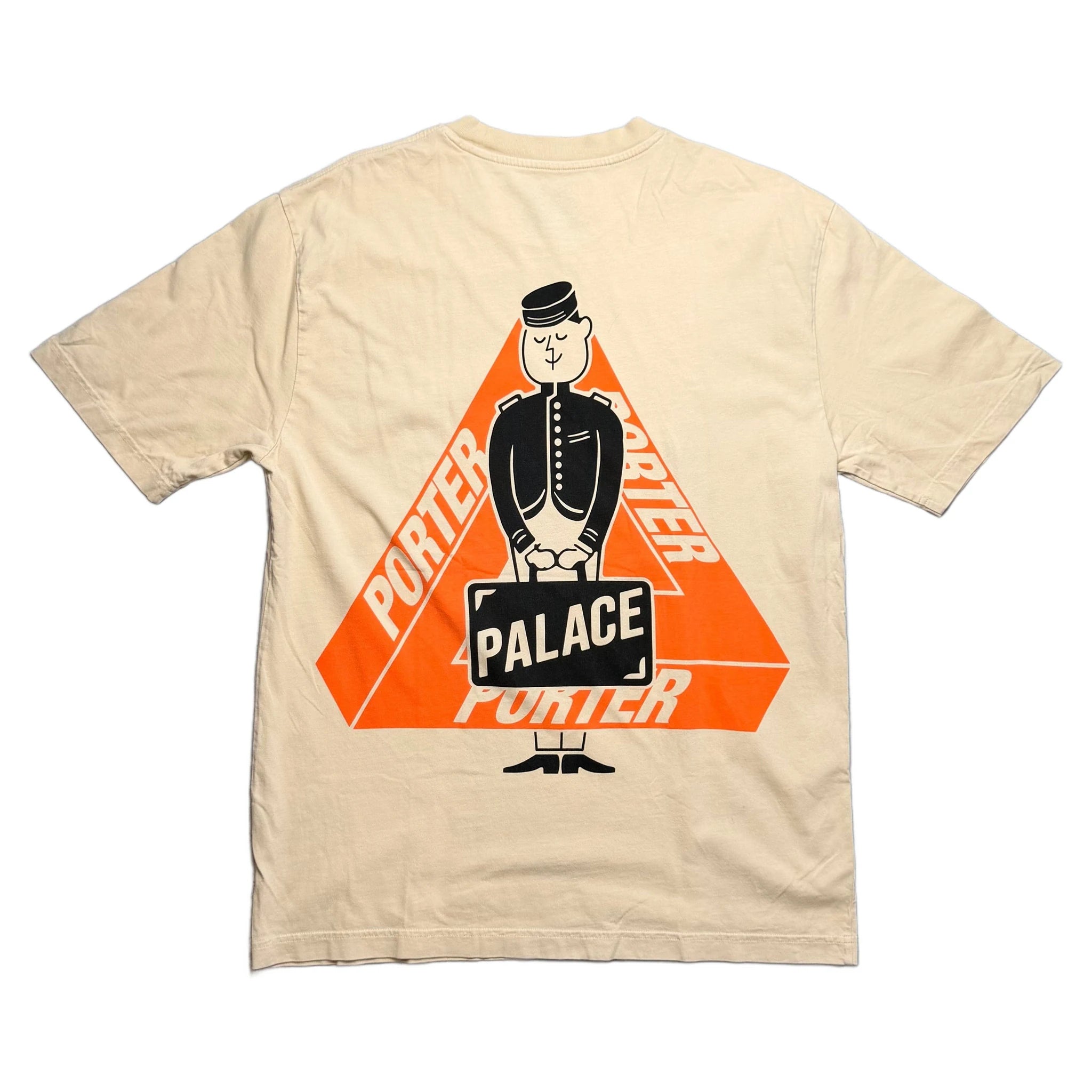Palace x Mr Porter T-Shirt - Cream - L
