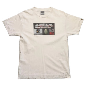 A Bathing Ape (BAPE) T-Shirt - White - L