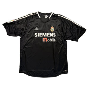 2004-05 Real Madrid Away Beckham Shirt - XXL