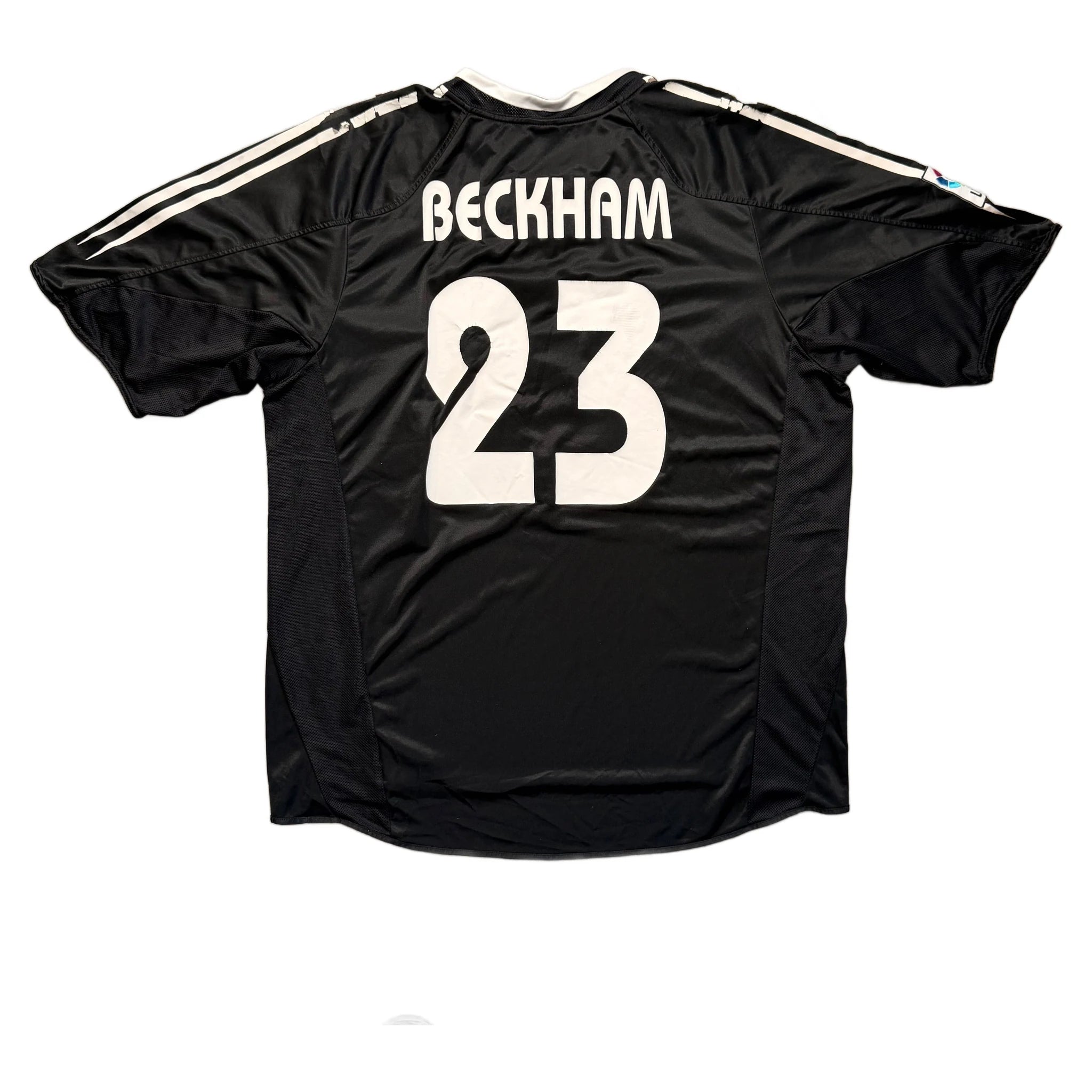 2004-05 Real Madrid Away Beckham Shirt - XXL