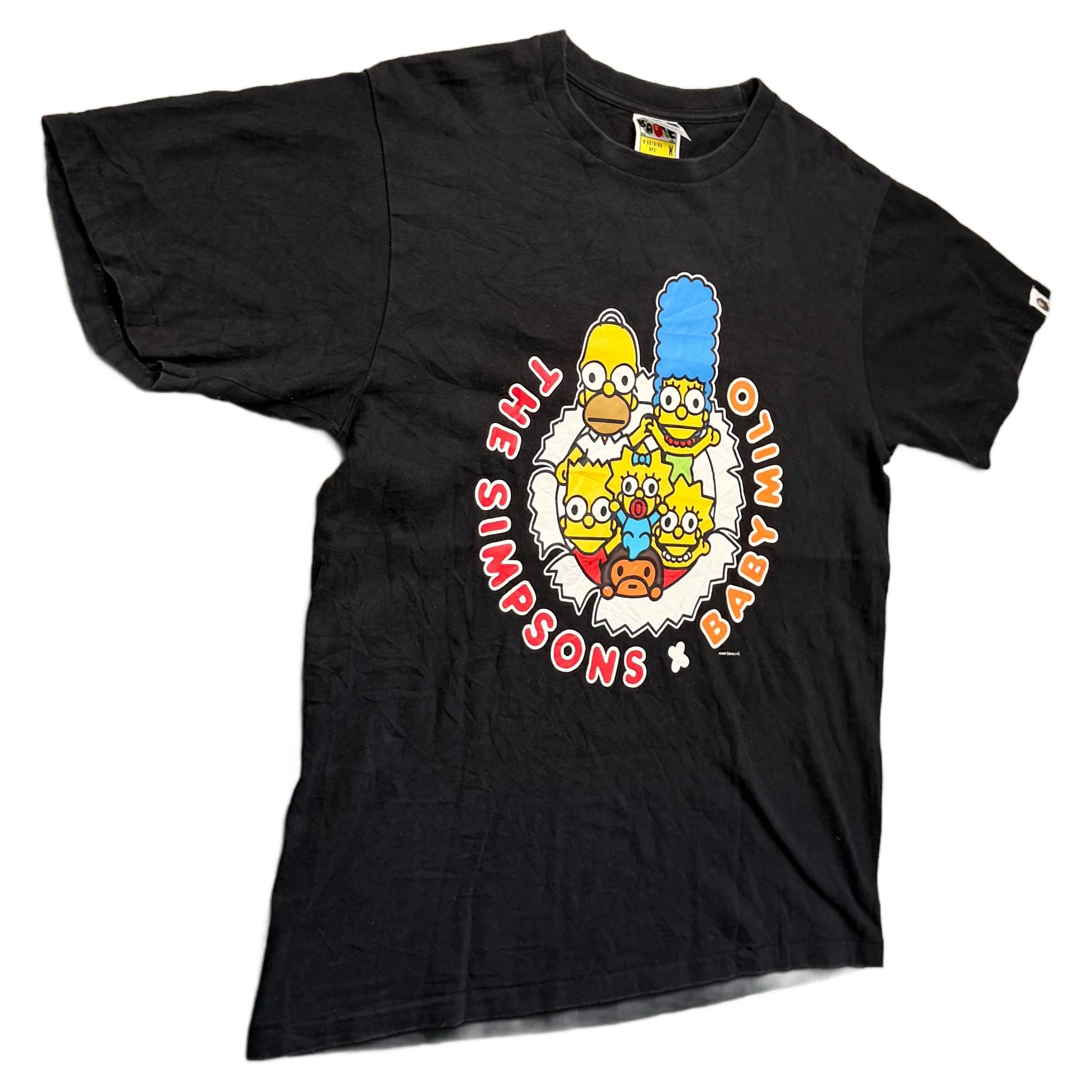 BAPE x The Simpsons T-Shirt - Black - M
