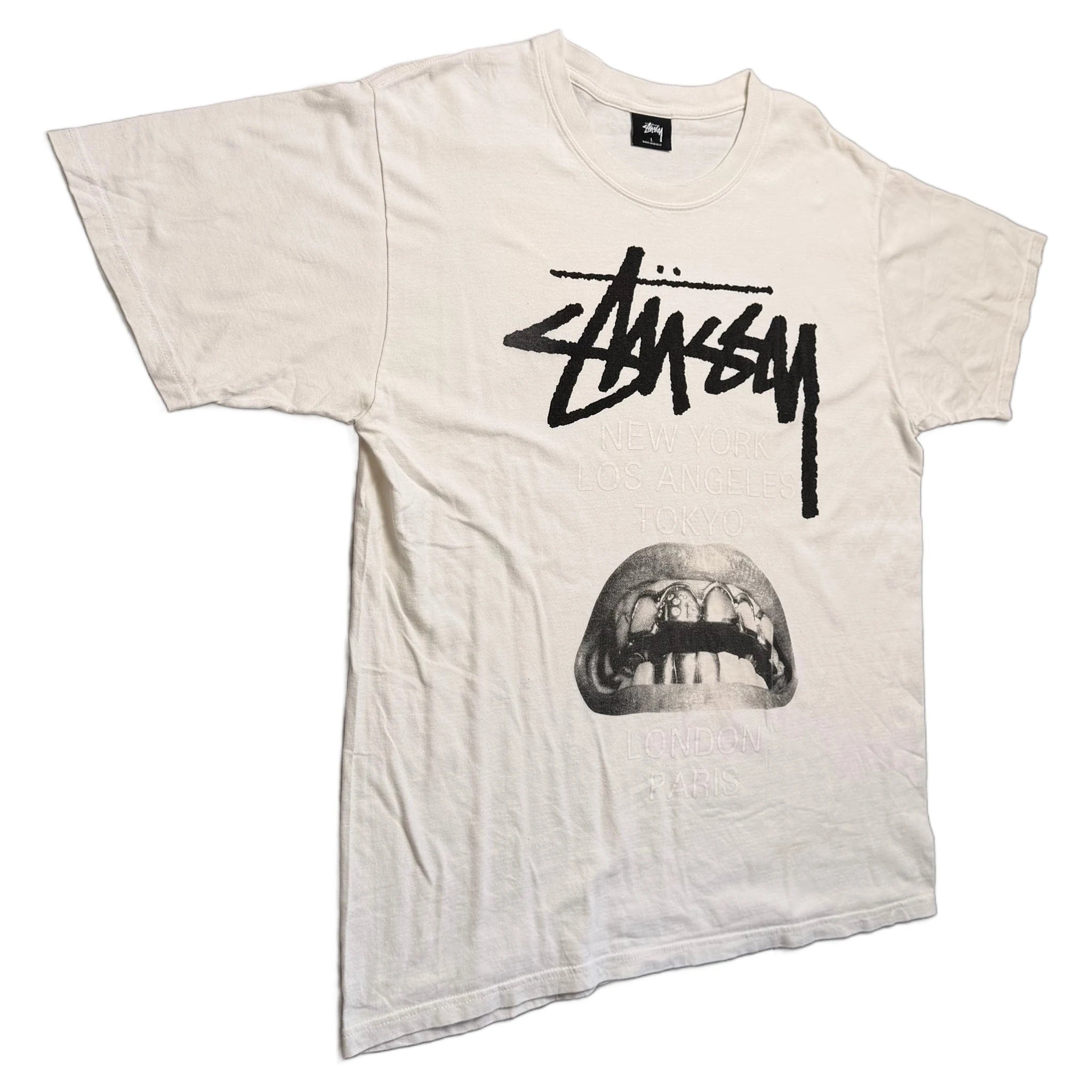 Stussy x Rick Owens T-Shirt - White - L