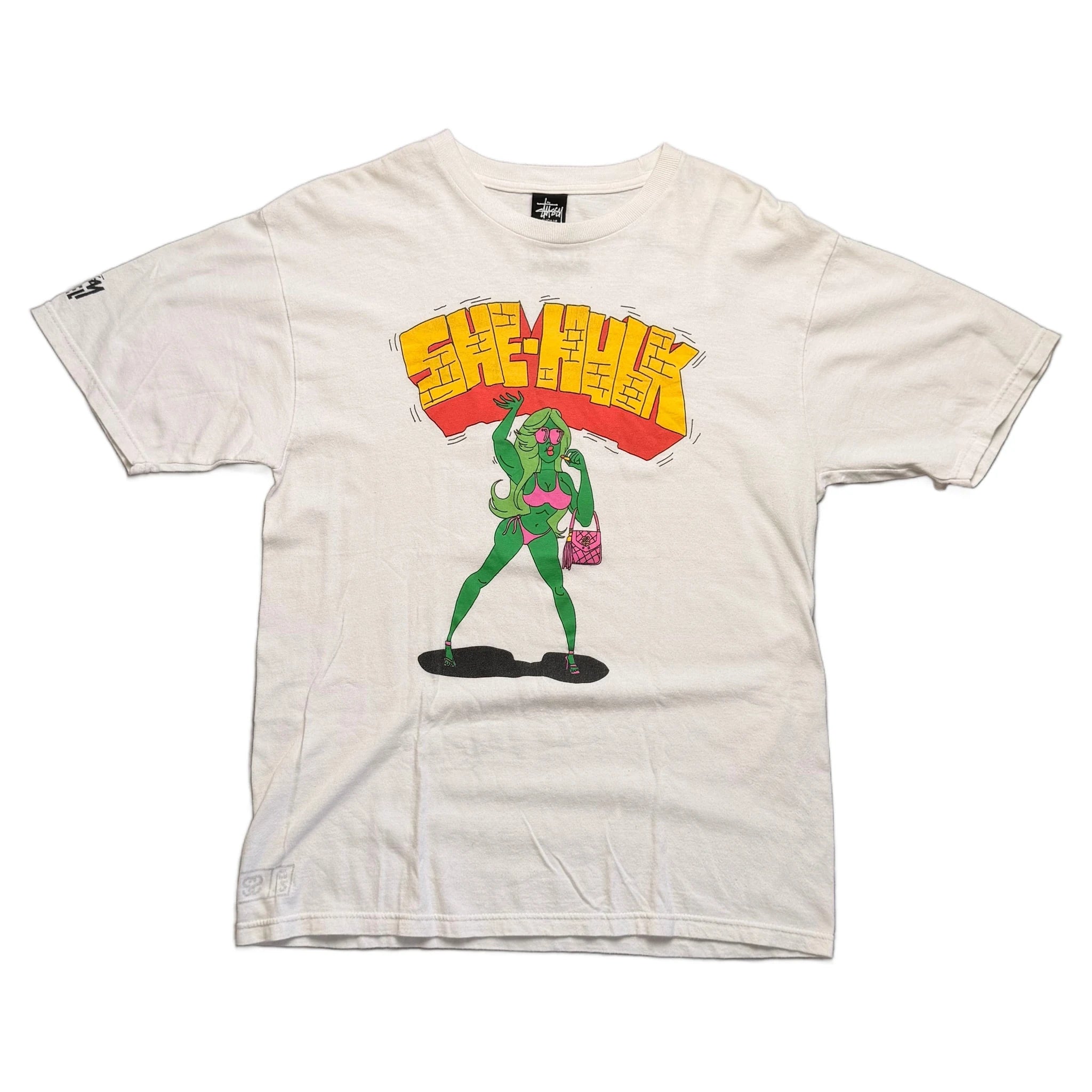Stussy x Marvel T-Shirt - White - M
