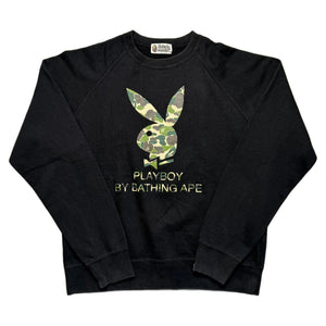 BAPE x Playboy Sweatshirt - Black - XL