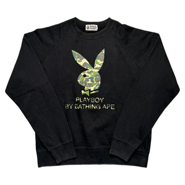 BAPE x Playboy Sweatshirt - Black - XL