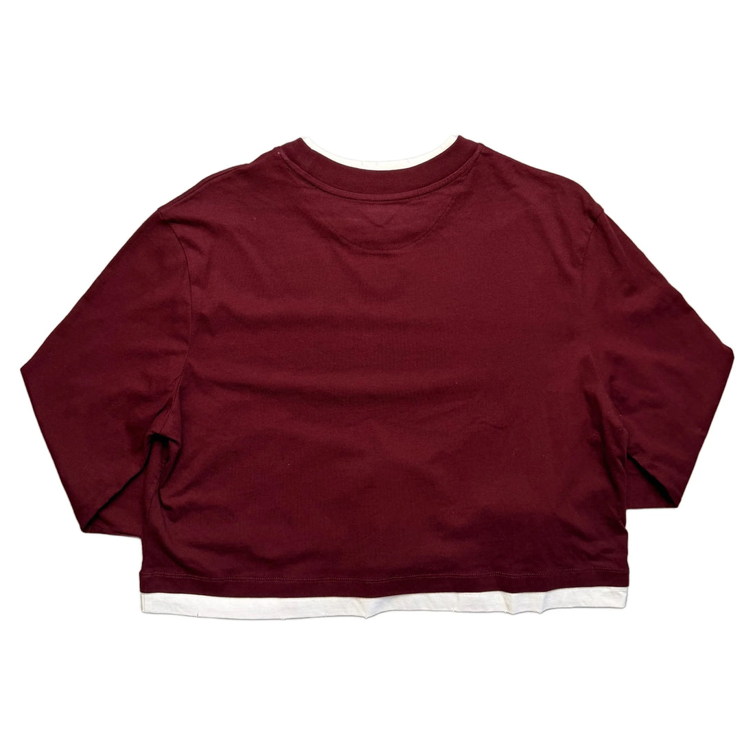 Prada T-Shirt - Burgundy - S