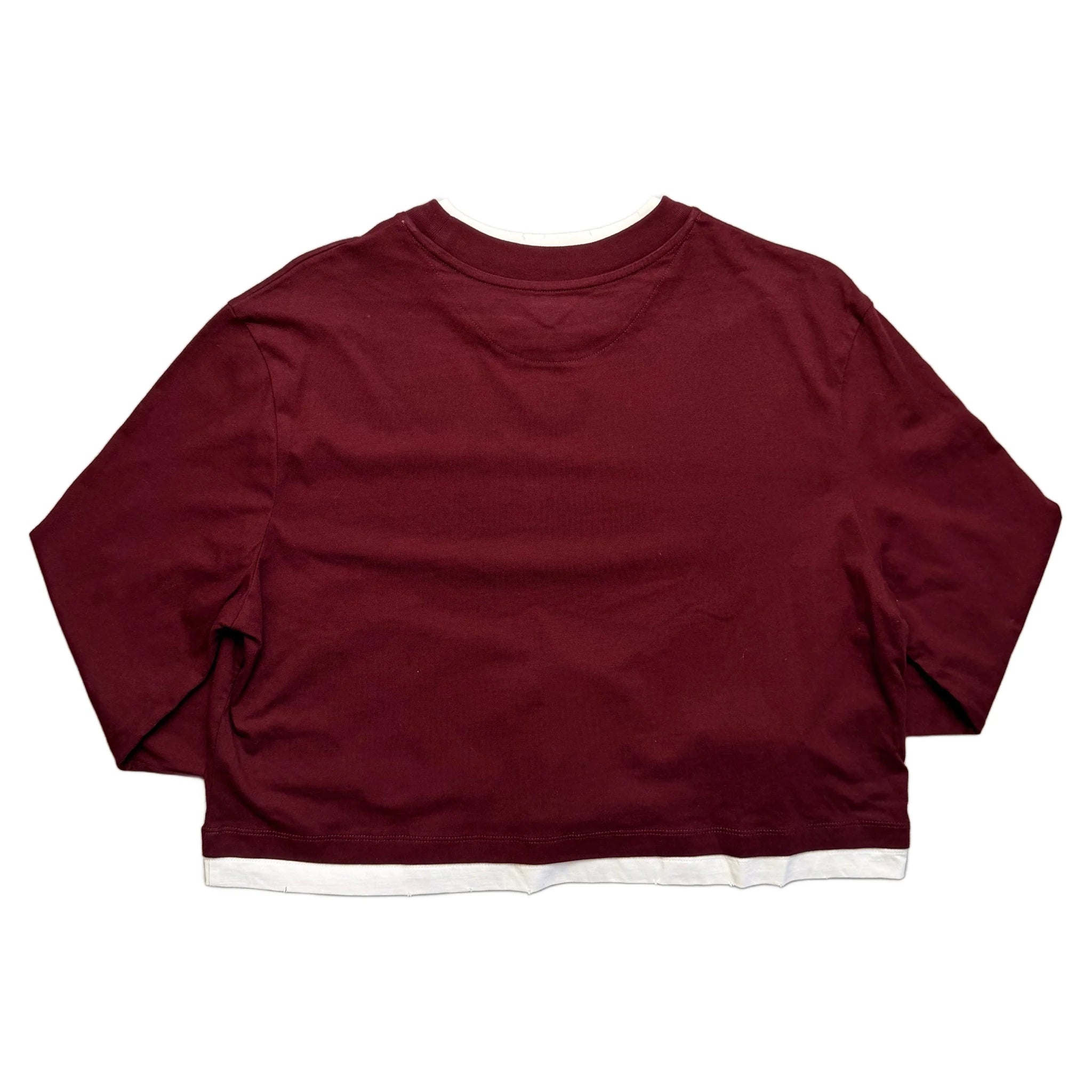 Prada T-Shirt - Burgundy - S
