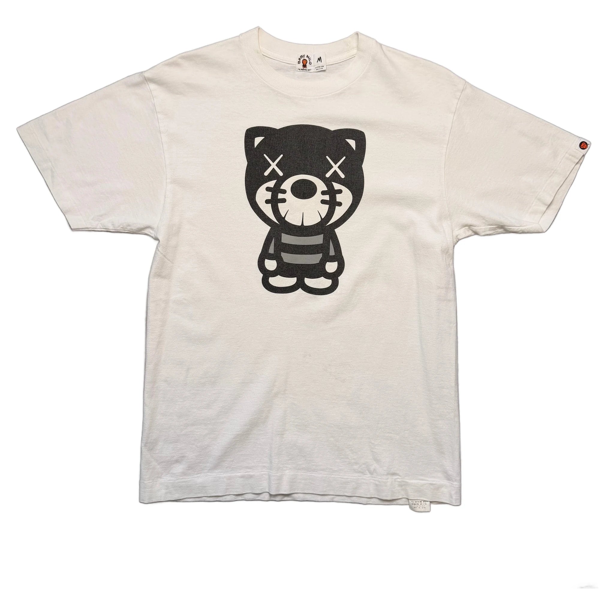 BAPE x KAWS T-Shirt - White - M