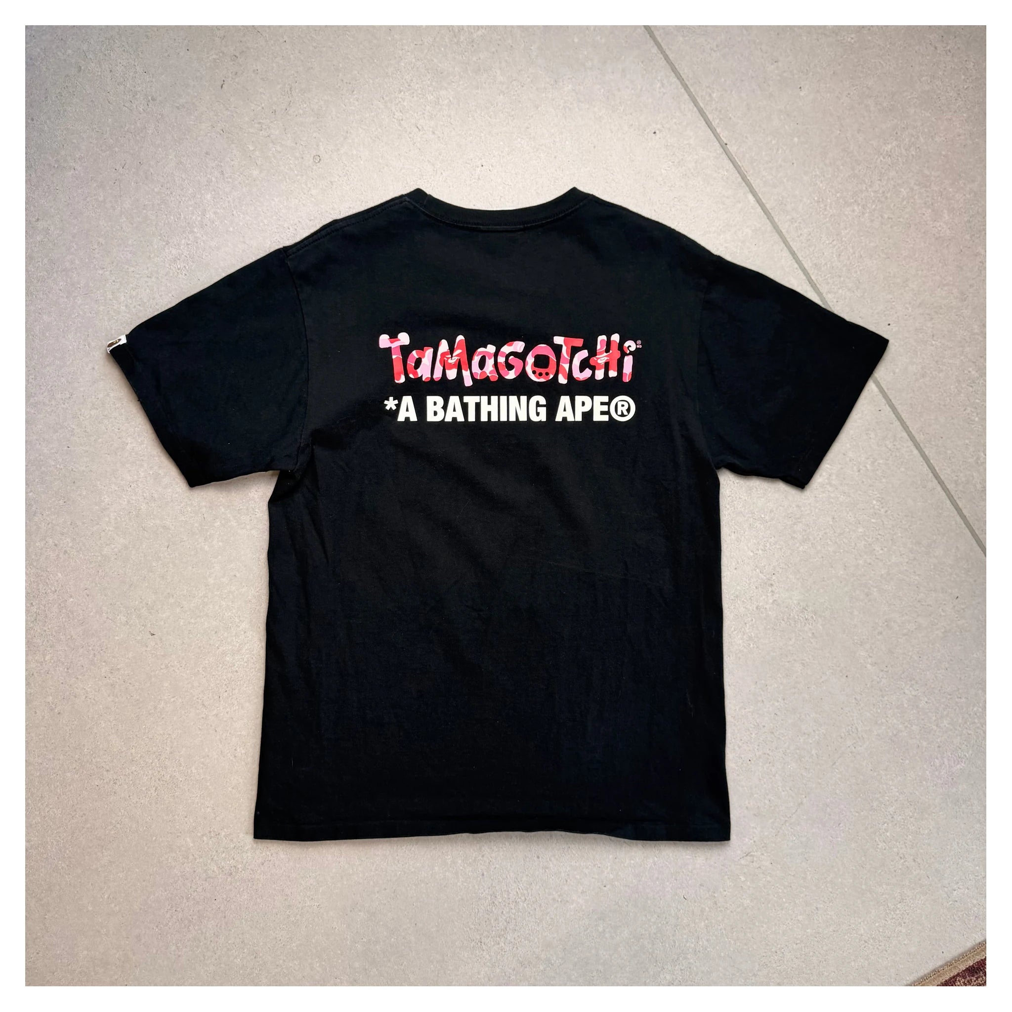 BAPE x Tamagotchi T-Shirt - Black - L