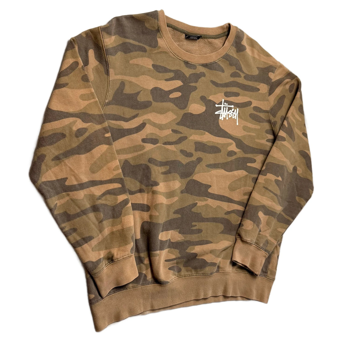 Stussy Sweatshirt - Camo - L
