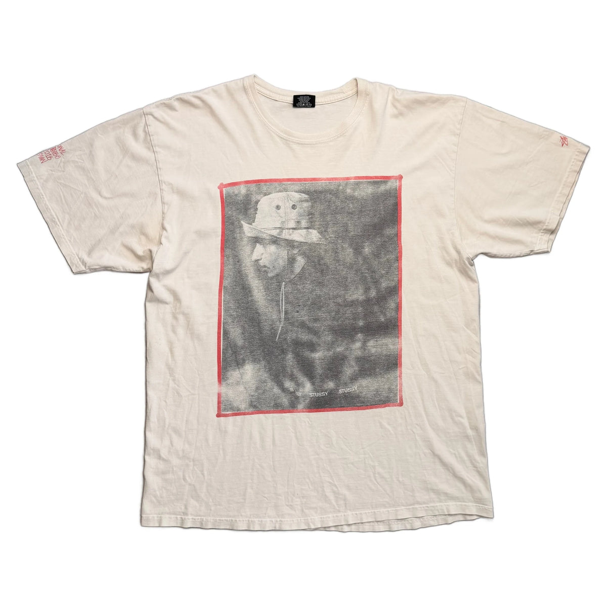 Stussy x Dover Street Market T-Shirt - Cream - XL