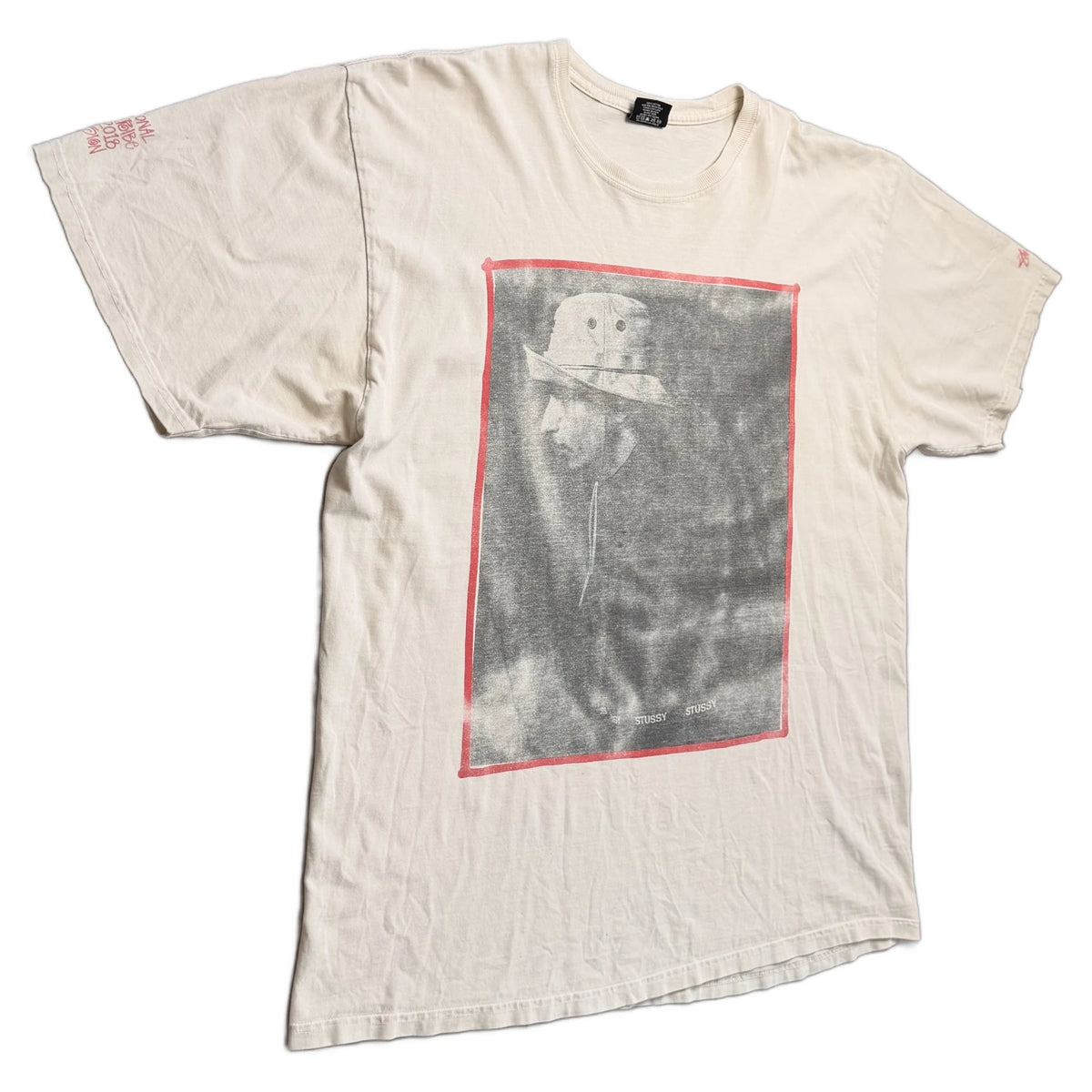 Stussy x Dover Street Market T-Shirt - Cream - XL