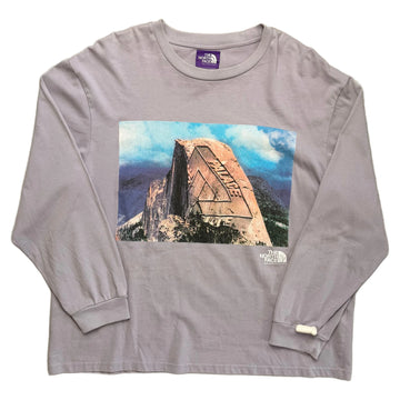 Palace x The North Face T-Shirt - Grey - XL