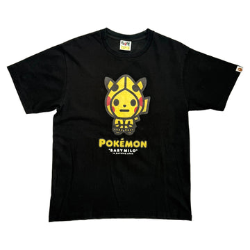 BAPE x Pokemon T-Shirt - Black - L