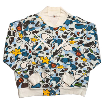 BAPE x KAWS Jacket - Blue - L