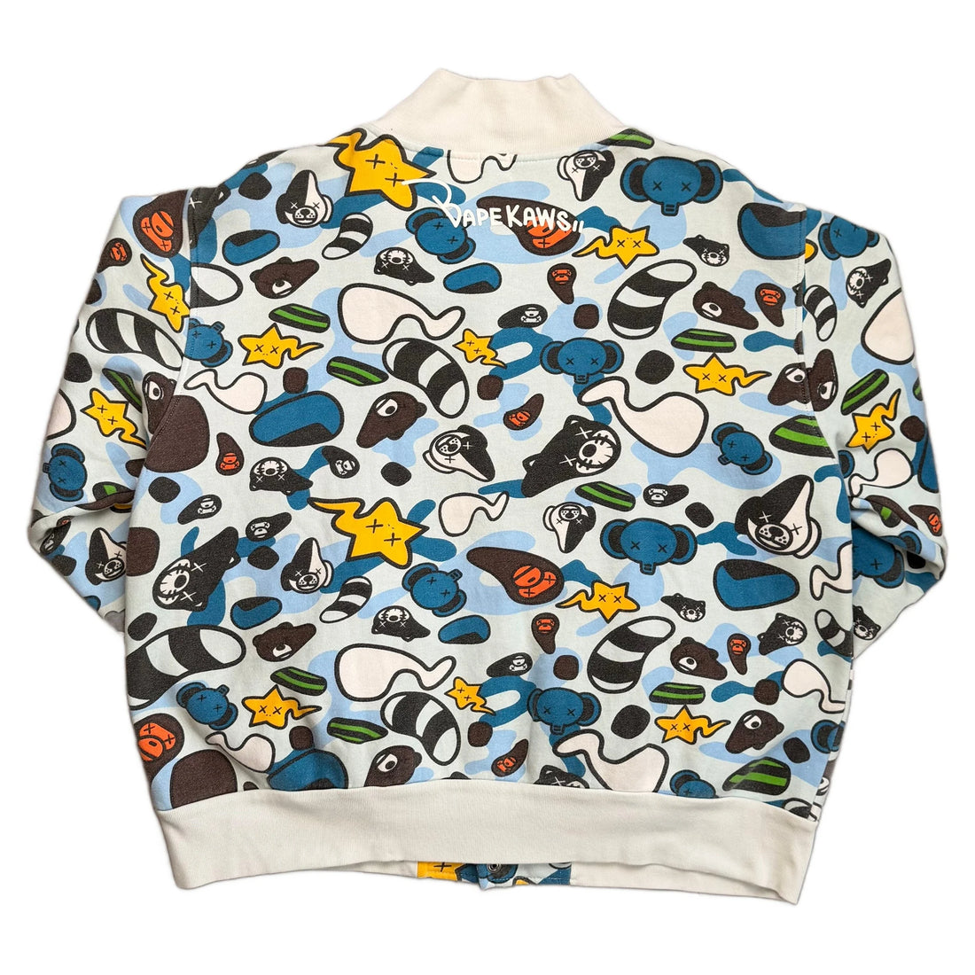 BAPE x KAWS Jacket - Blue - L