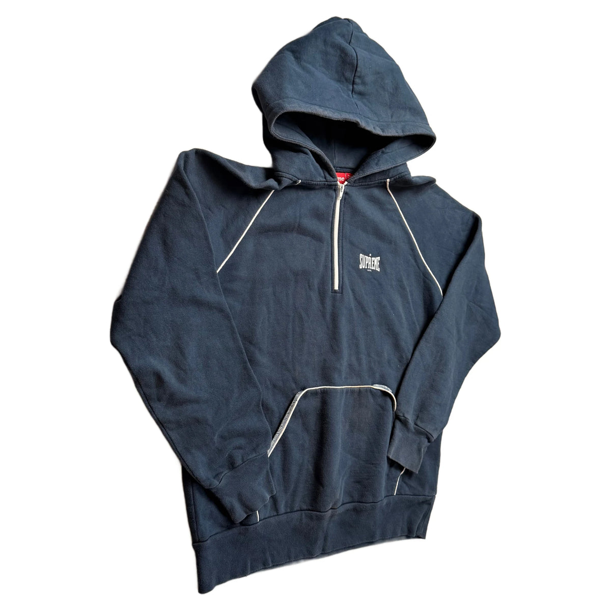 Supreme Hoodie - Navy Blue - M