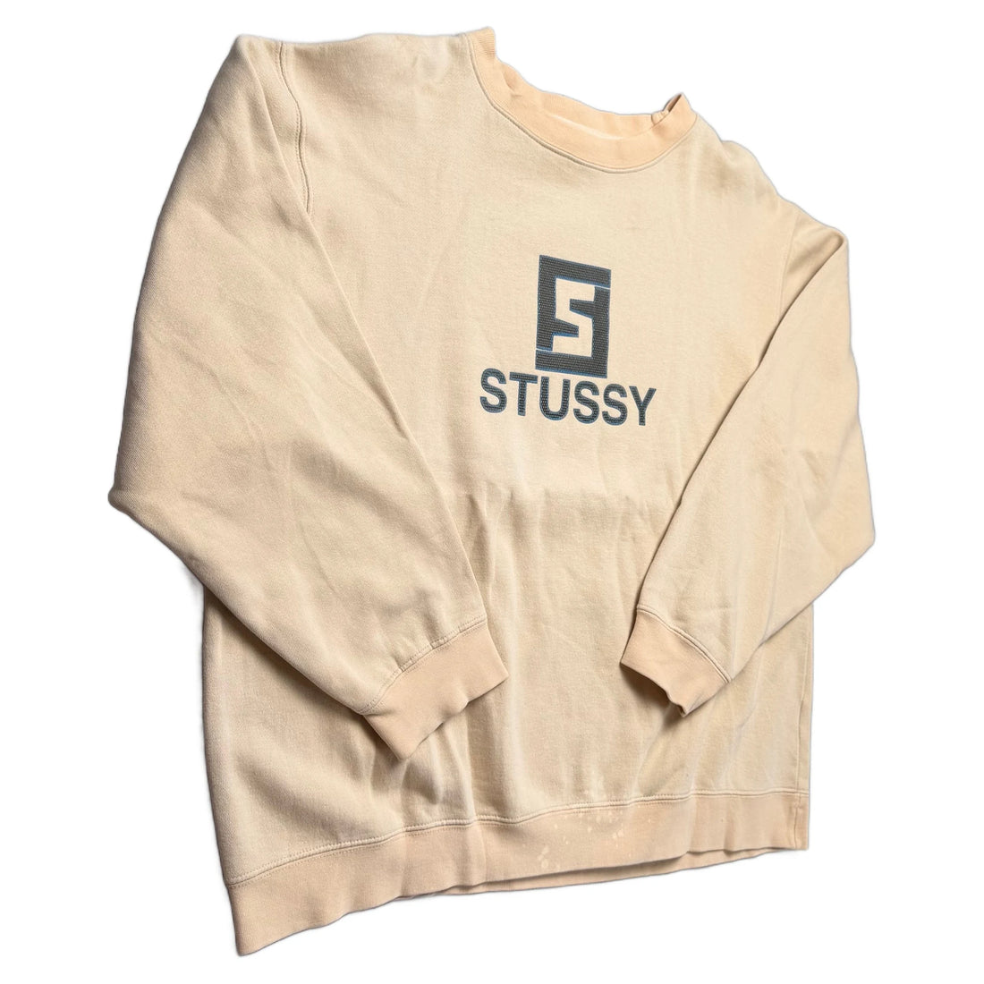 Stussy Sweatshirt - Cream - L