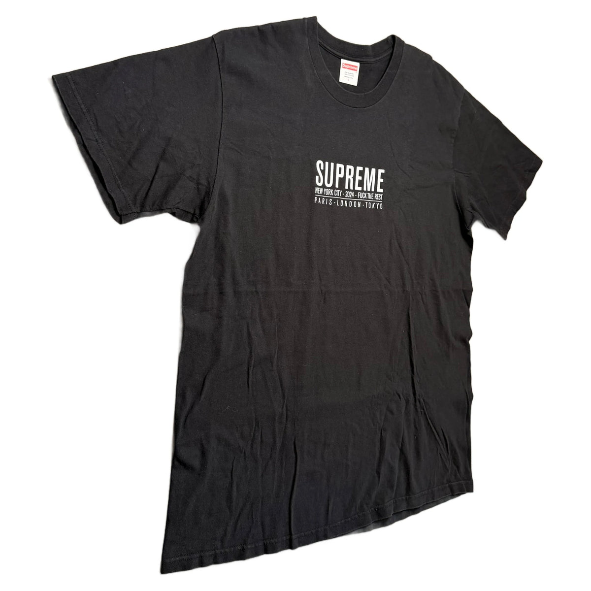 Supreme T-Shirt - Black - L