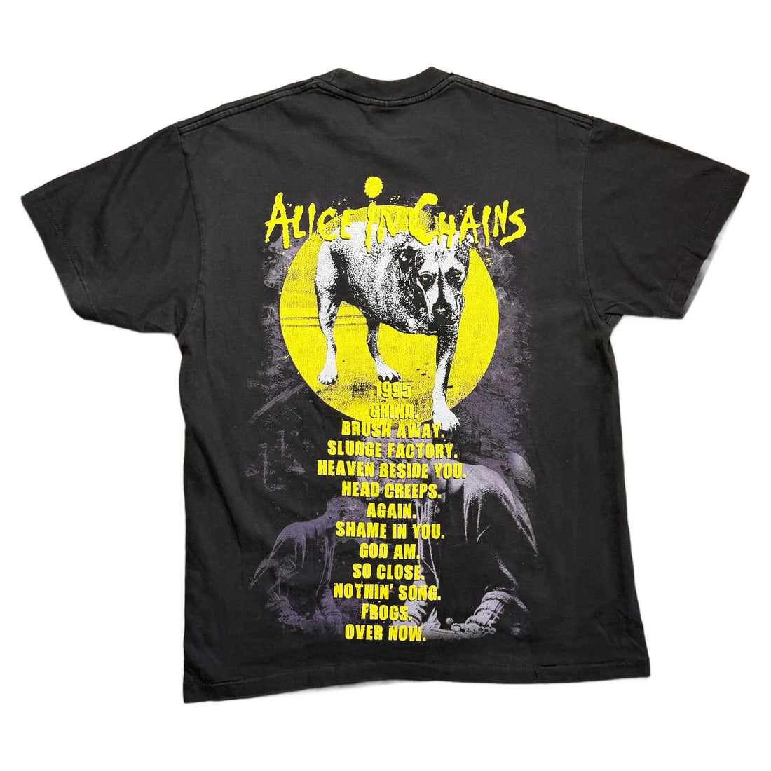 Vintage 1995 Alice in Chains T-Shirt - Black - L