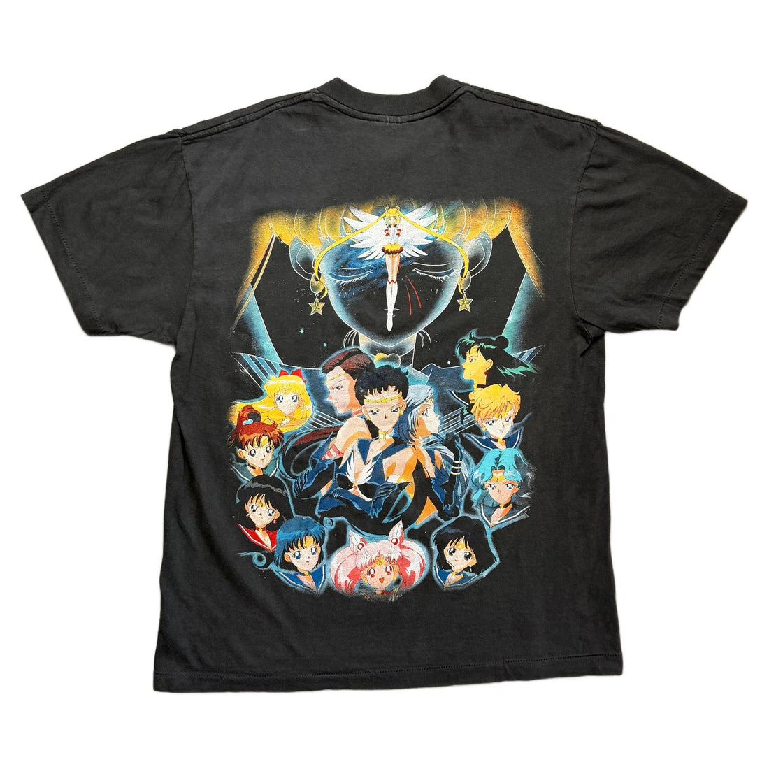 Vintage Sailor Moon T-Shirt - Black - L