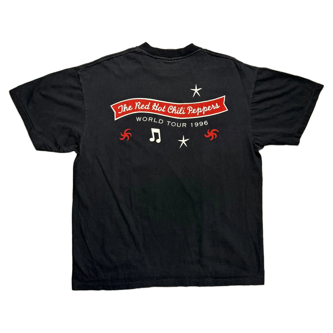 Vintage 1996 Red Hot Chili Peppers T-Shirt - Black - XL