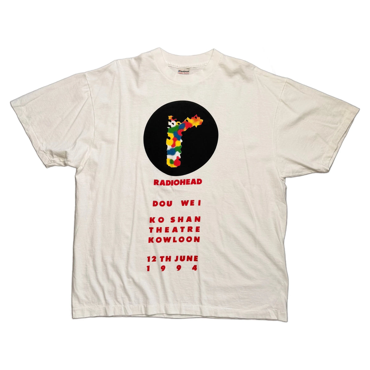 Vintage 1994 Radiohead T-Shirt - White - XL