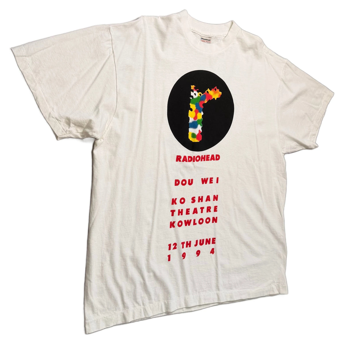 Vintage 1994 Radiohead T-Shirt - White - XL