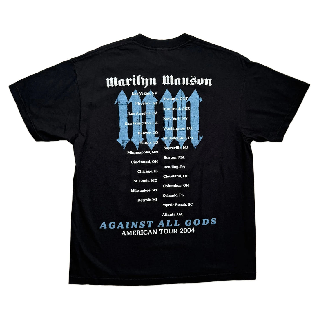 Vintage 2004 Marilyn Manson T-Shirt - Black - L