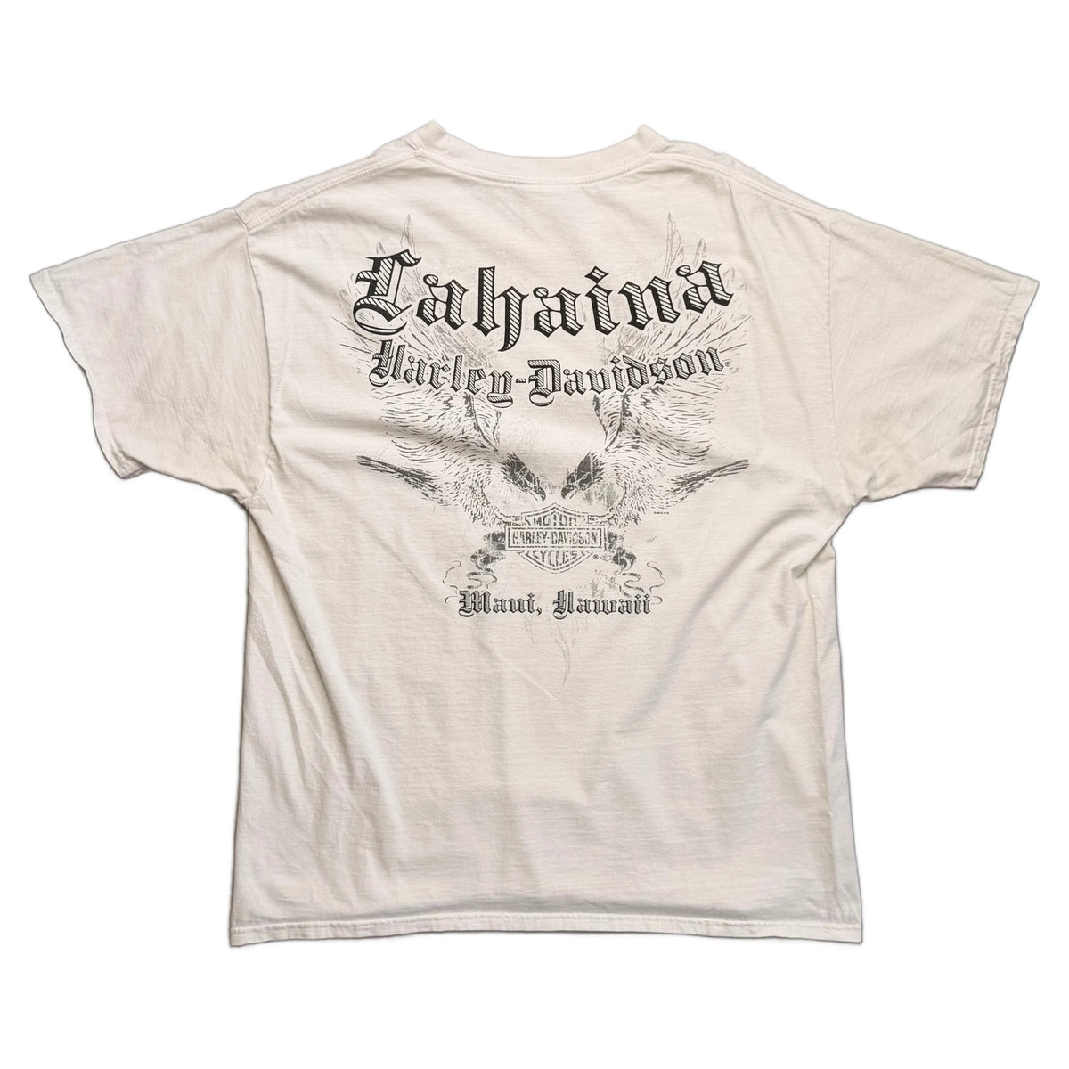 Vintage 2012 Harley Davidson T-Shirt - White - M