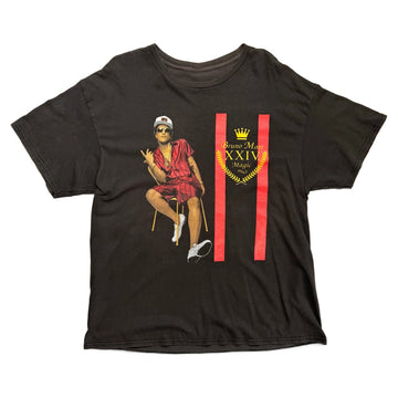 Vintage Bruno Mars T-Shirt - Black - L