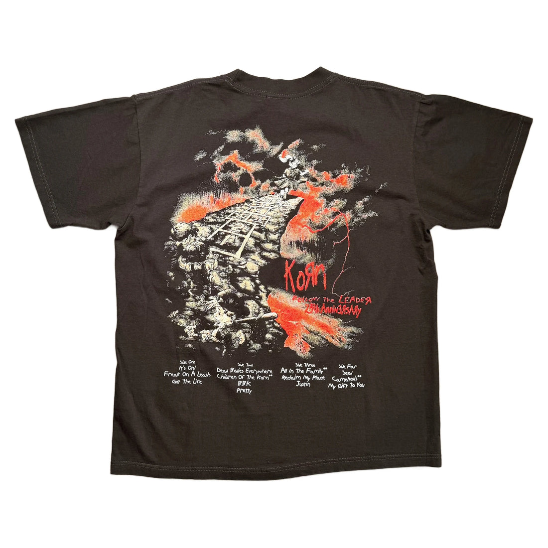 Vintage Korn T-Shirt - Black - L