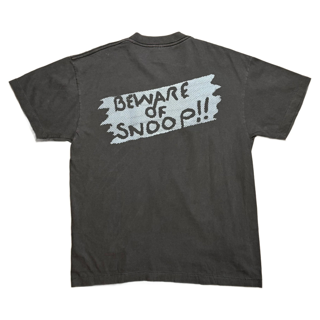 Vintage 1993 Snoop Dogg T-Shirt - Black - L