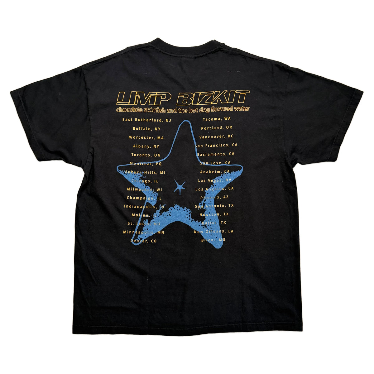 Vintage 2000 Limp Bizkit T-Shirt - Black - XL