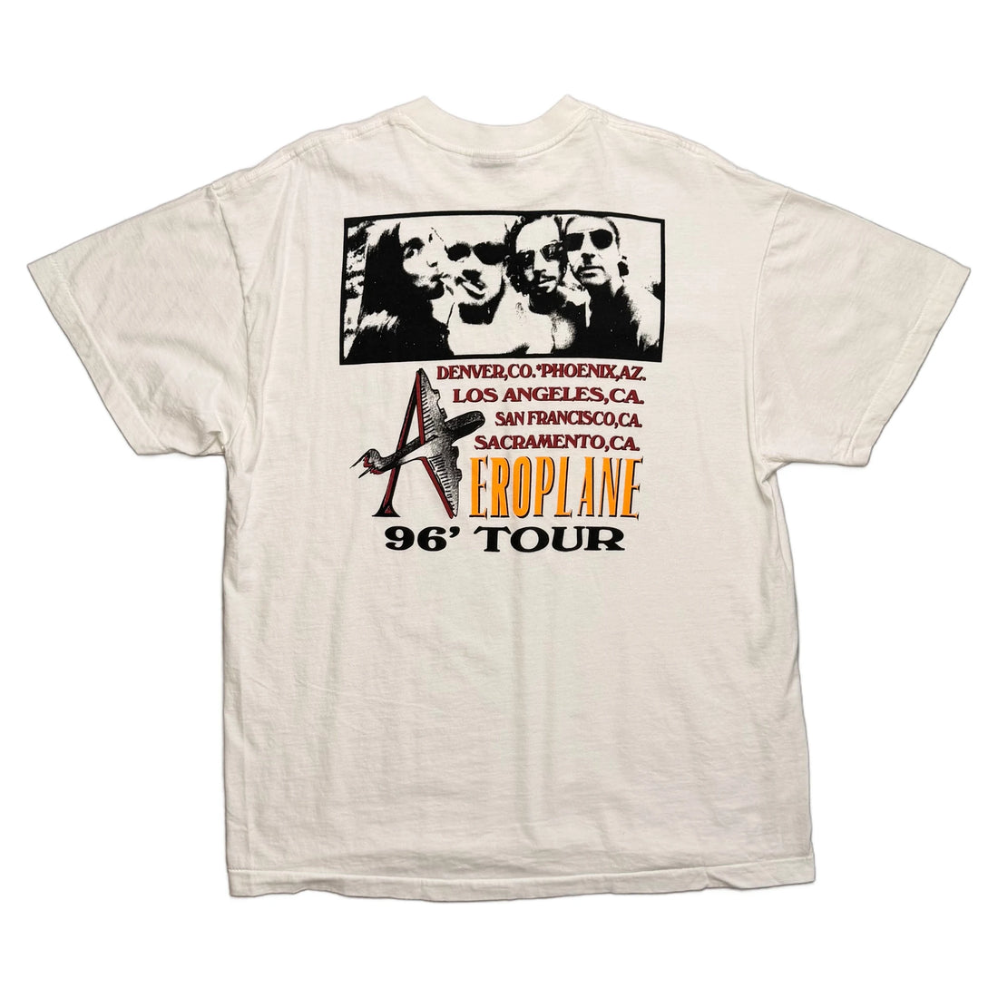 Vintage Red Hot Chili Peppers T-Shirt - White - XL