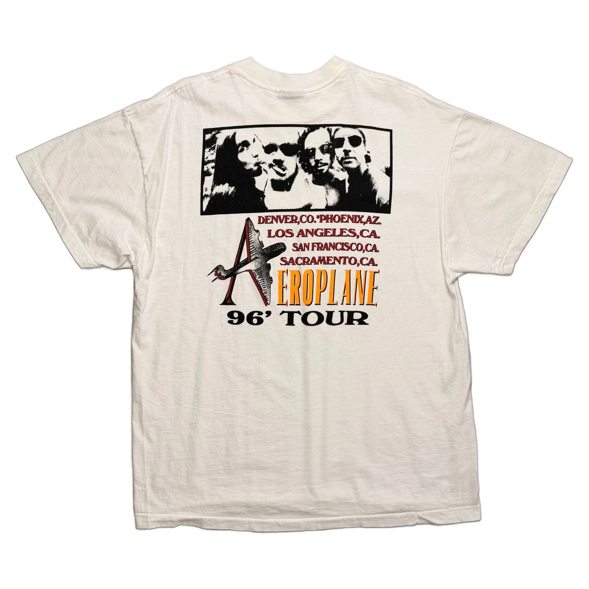 Vintage Red Hot Chili Peppers T-Shirt - White - XL
