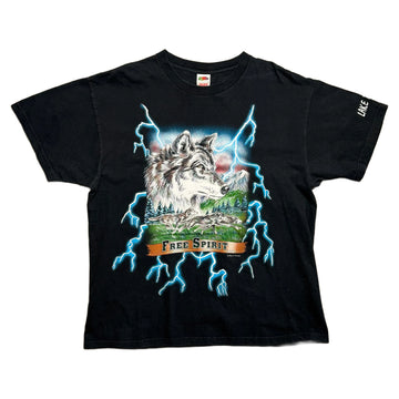 Vintage USA Thunder T-Shirt - Black - XL