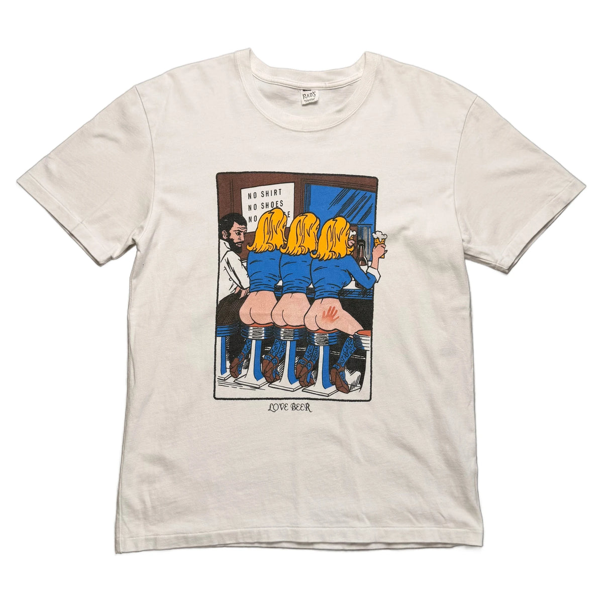 RATS T-Shirt - White - L