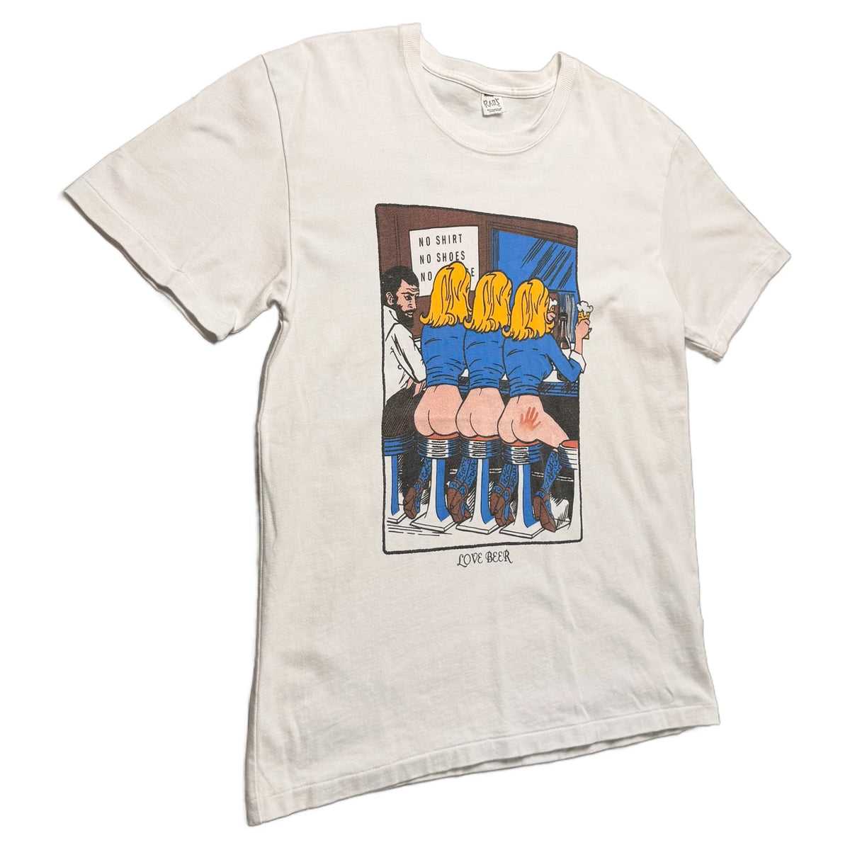 RATS T-Shirt - White - L