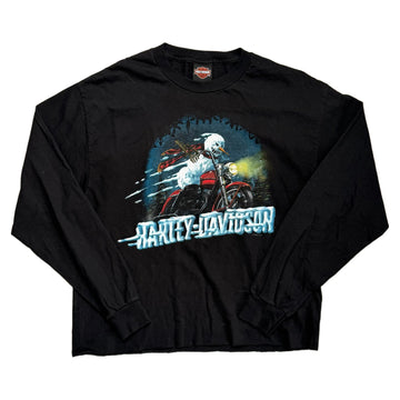Vintage Harley Davidson T-Shirt - Black - L