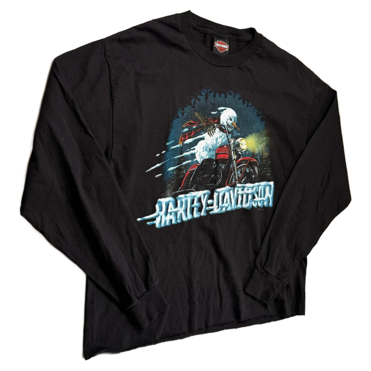 Vintage Harley Davidson T-Shirt - Black - L