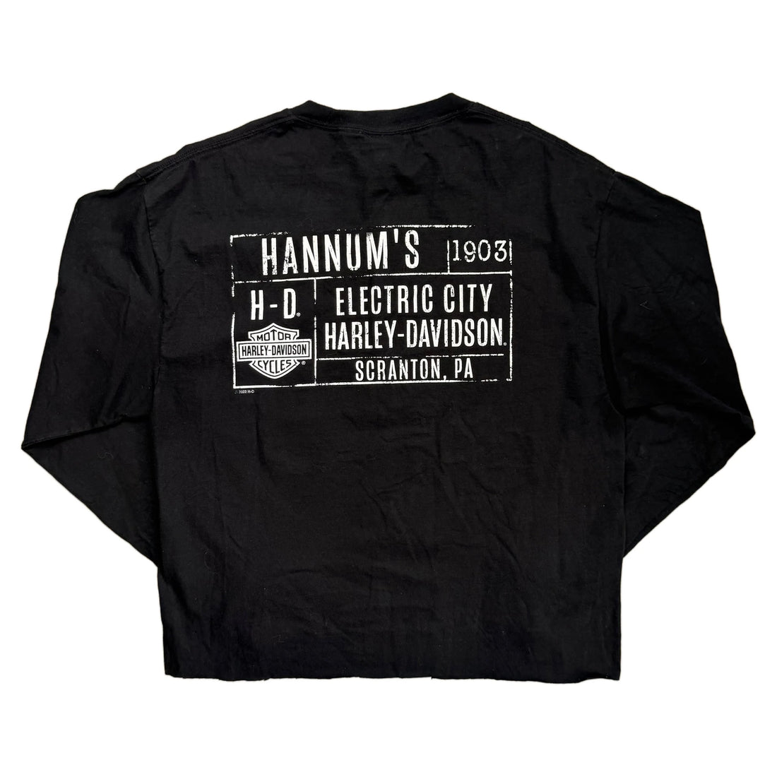 Vintage Harley Davidson T-Shirt - Black - L