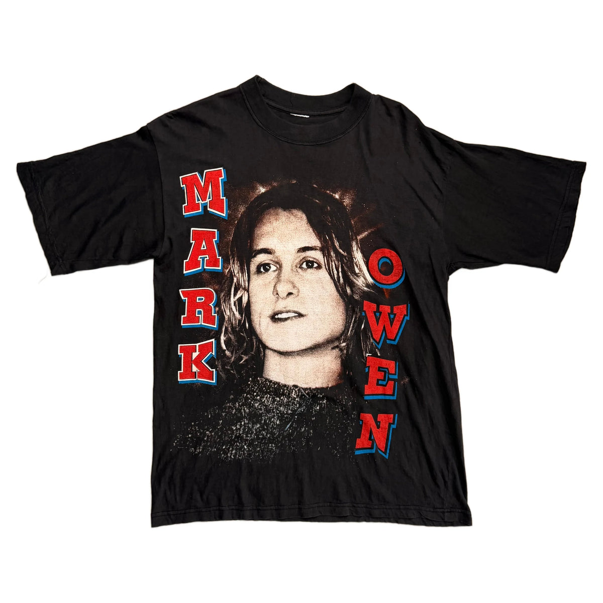 Vintage Mark Owen T-Shirt - Black - L
