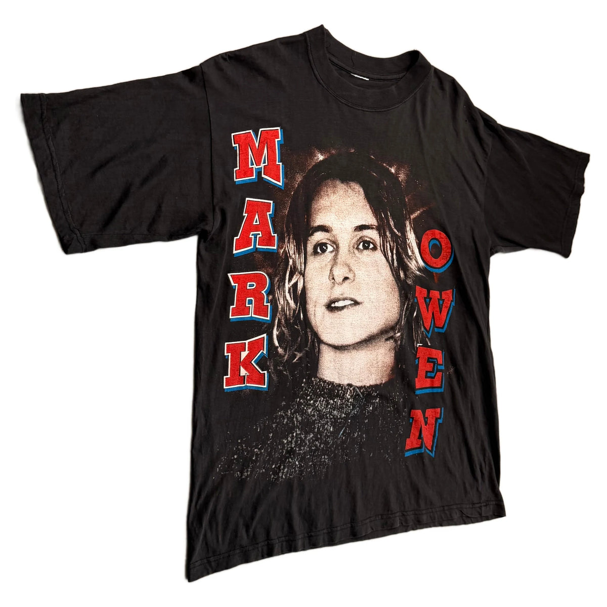 Vintage Mark Owen T-Shirt - Black - L