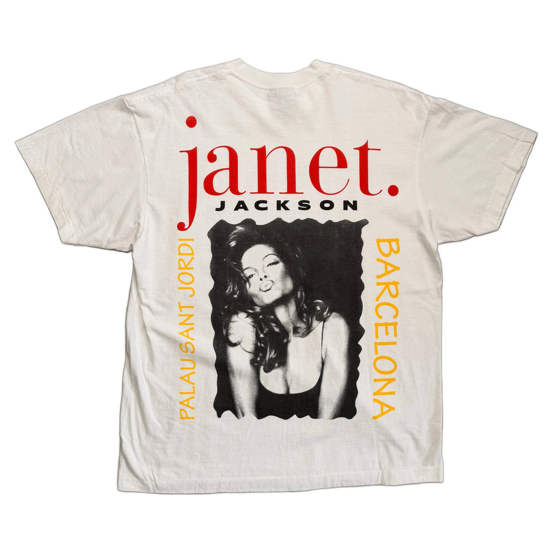 Vintage Janet Jackson T-Shirt - White - L