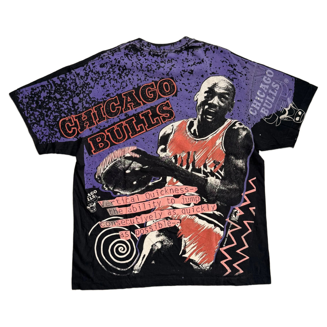 Vintage Chicago Bulls T-Shirt - Black - XL