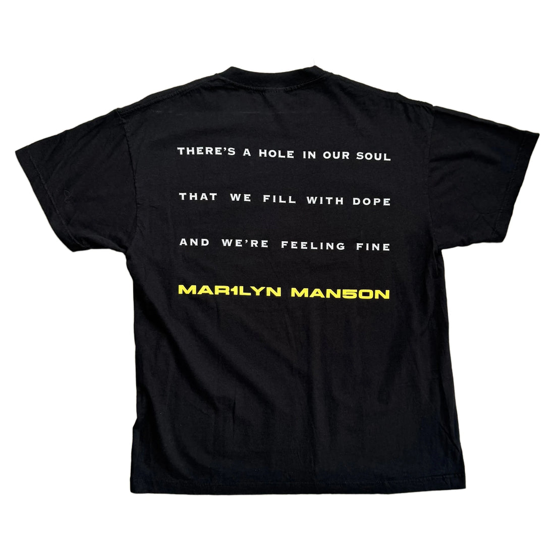 Vintage Marilyn Manson T-Shirt - Black - L