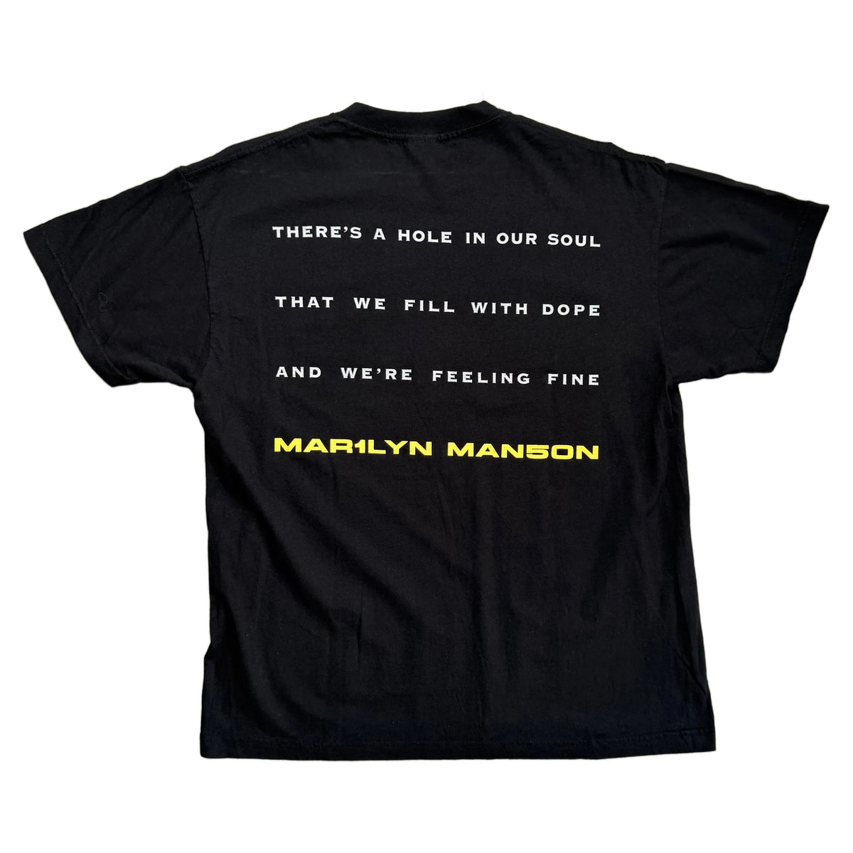 Vintage Marilyn Manson T-Shirt - Black - L